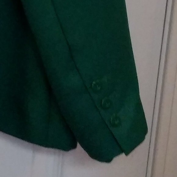 Women's Plus Size 24W Green Blaser - Picture 6 of 6